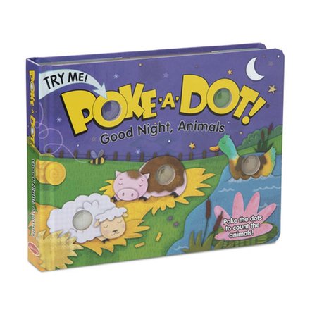 MELISSA & DOUG Poke-A-Dot® - Good Night, Animals 31343